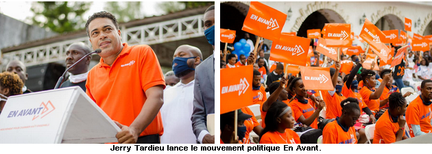 Jerry Tardieu lance le mouvement politique En Avant